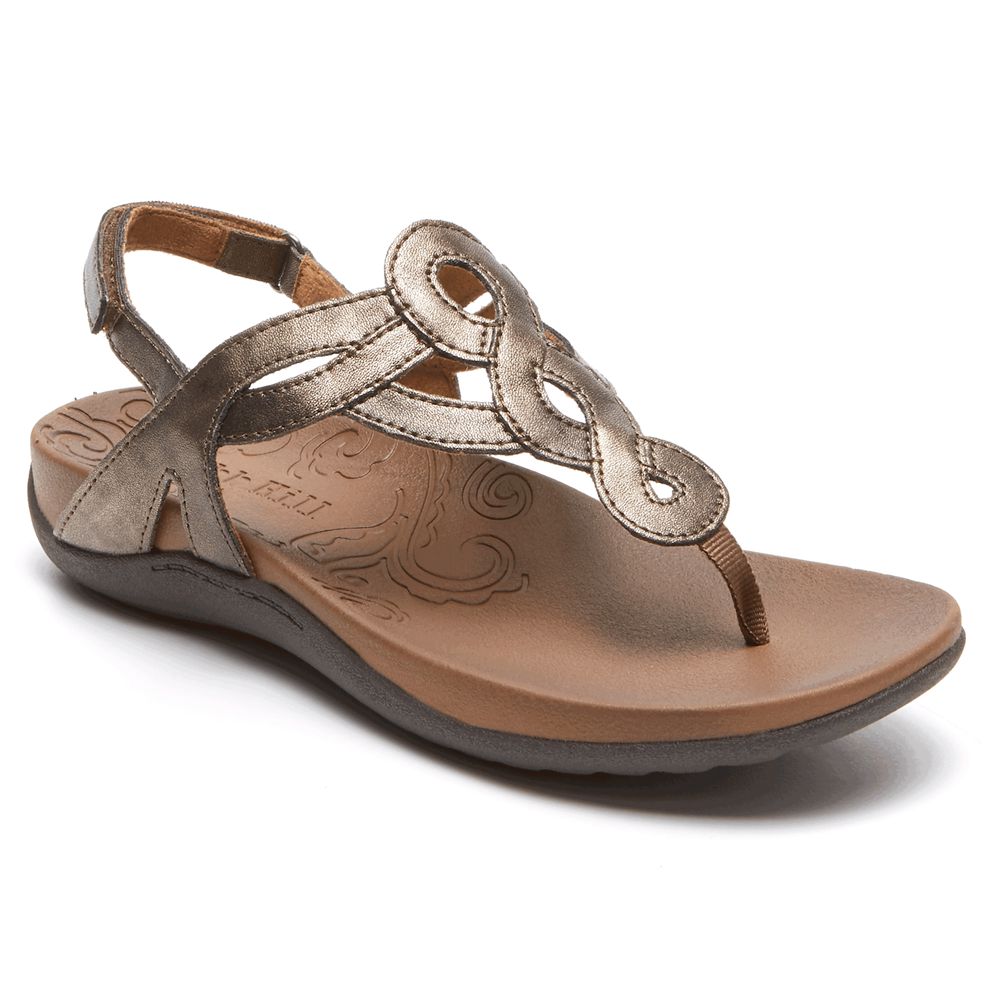 Rockport Canada Ramona - Womens Sandals Bronze (LVY308956)